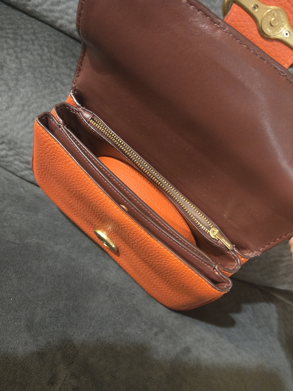 Coach Riley 22 Mango - Picture 7 of 8